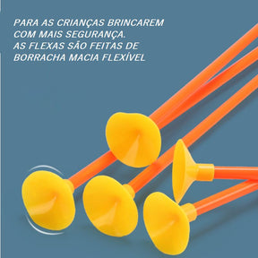 Arco e Flecha Infantil com Led e Ventosa