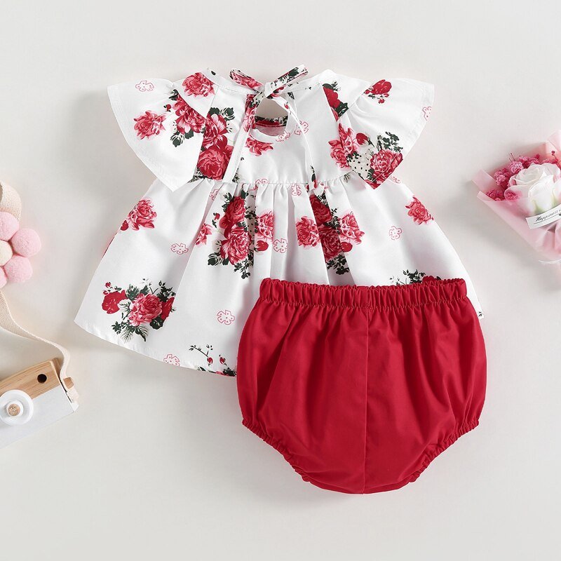 Conjunto Floral | 0-24 Meses