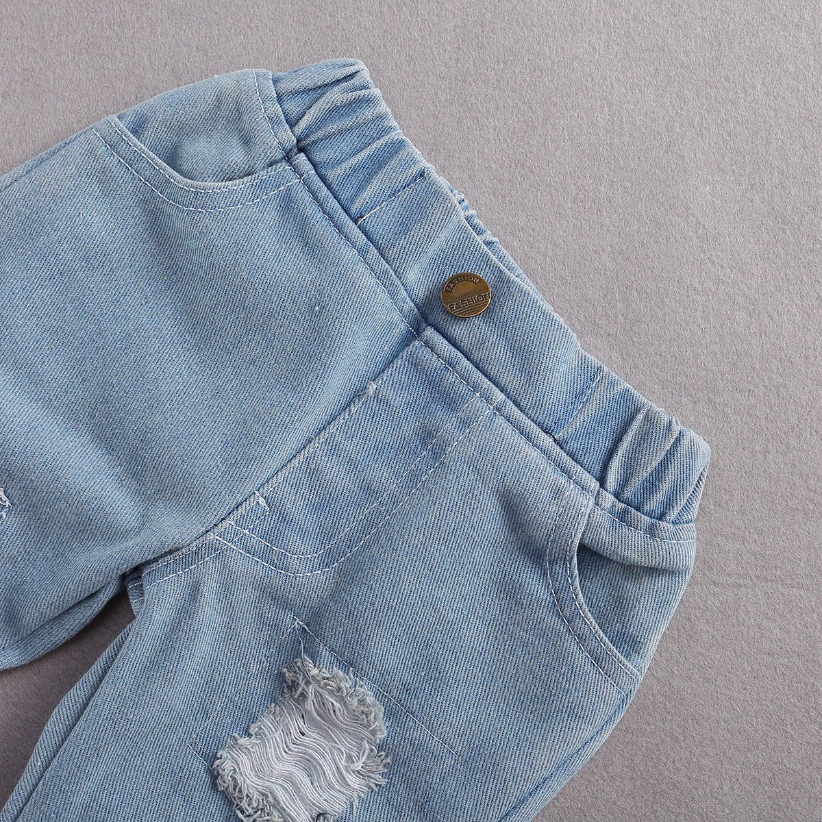 Conjunto Jeans 2Pçs | 0-24 Meses