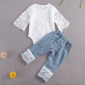 Conjunto Jeans 2Pçs | 0-24 Meses