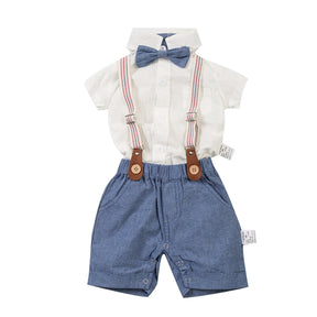 Conjunto Príncipe Jeans | 0-24 Meses