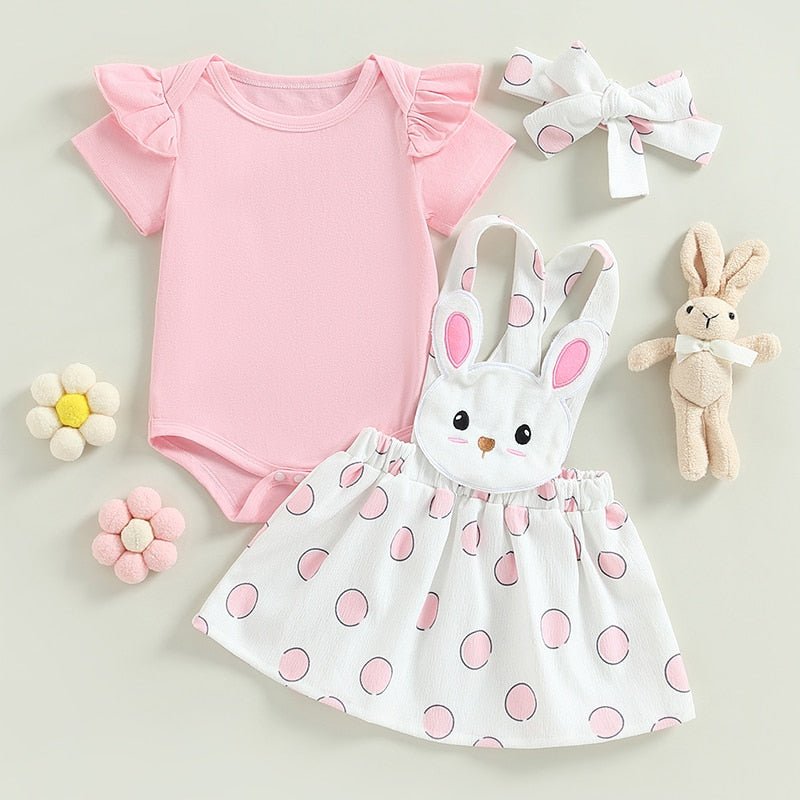 Conjunto Vestido Coelhinho | 0-18 Meses