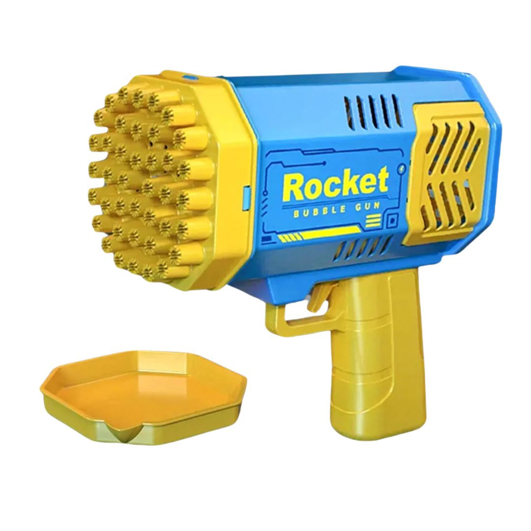 Pistola Rocket de Bolha de Sabão